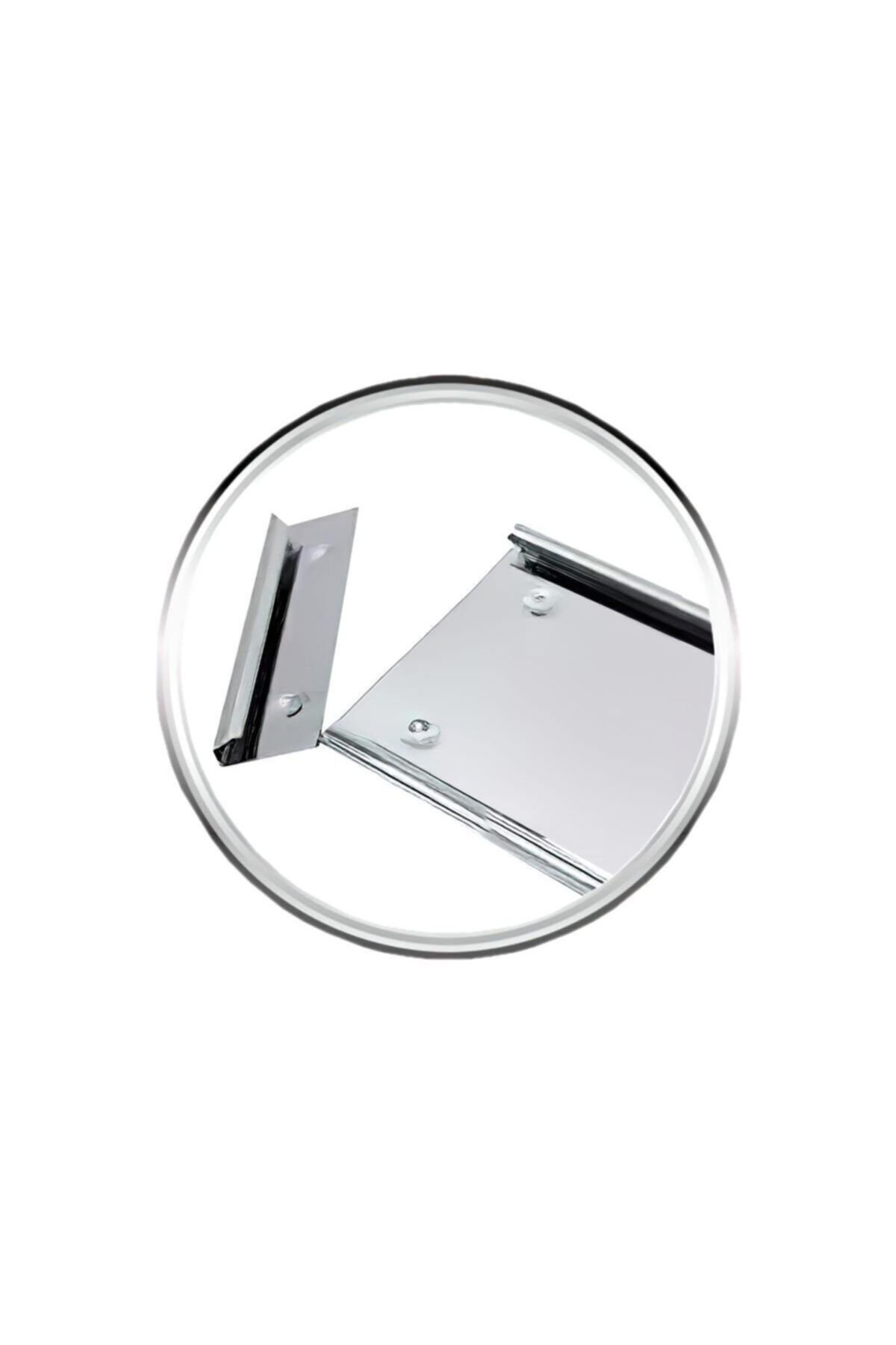 Oto Plakalık Sac Metal Krom Nikelaj Kaplama 1 Takım 2 Adet