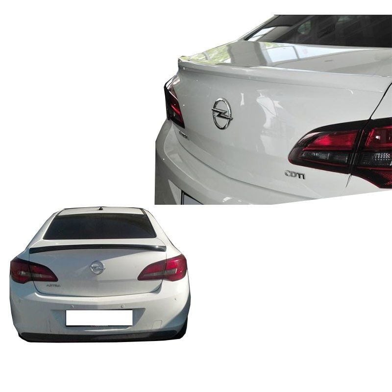 Opel Astra Uyumlu J Sedan 2013 Sonrası Spoiler (Plastik)