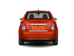 Chevrolet Aveo Uyumlu 2 Sedan Krom Bagaj Alt Çıtası 2011 Üzeri