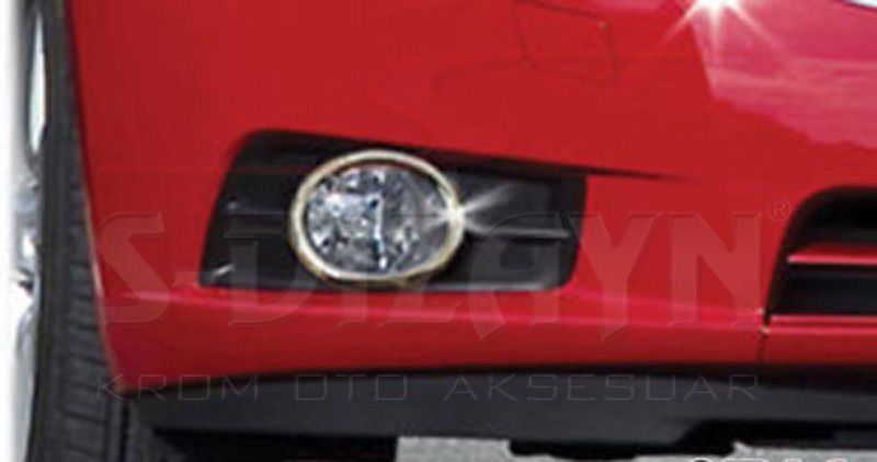 Chevrolet Cruze Uyumlu Hatchback Krom Sis Farı Çerçevesi 2 Parça 2011-2013