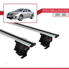 Toyota Corolla 2006-2013 Arası ile uyumlu ACE-4 Ara Atkı Tavan Barı GRİ