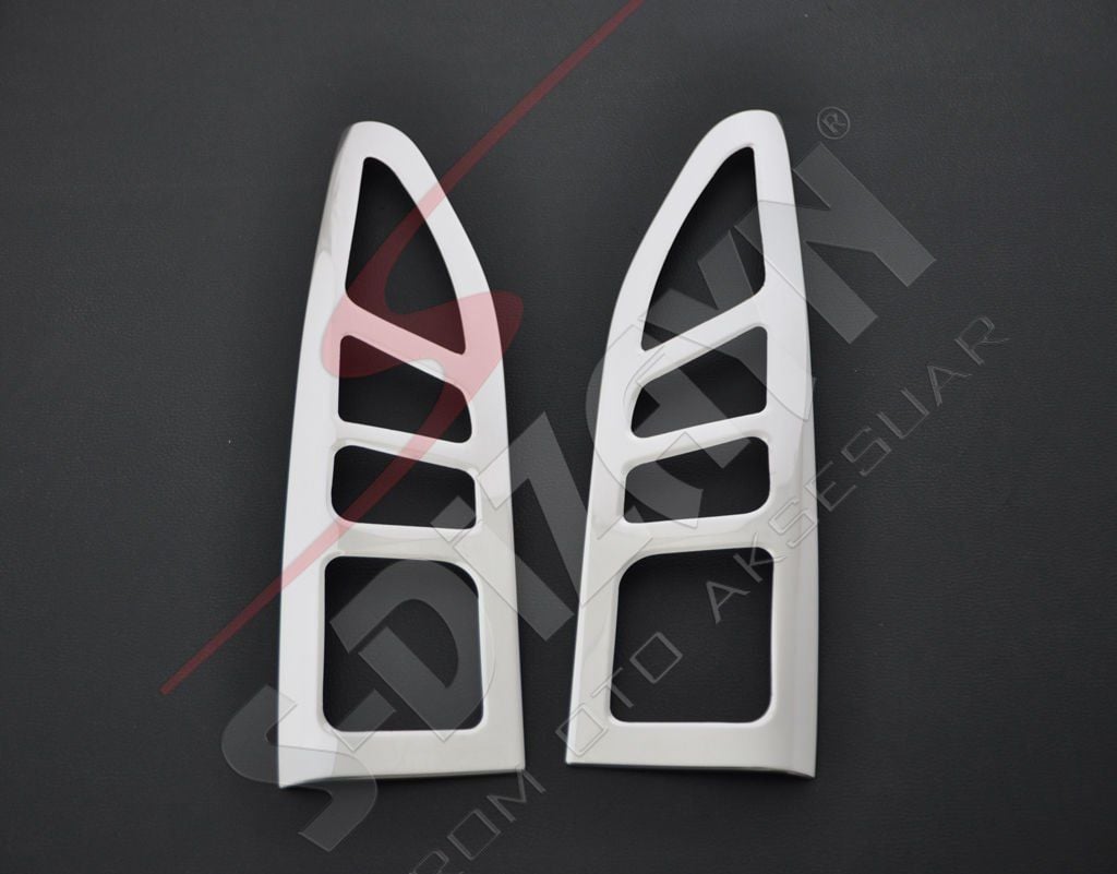 Citroen Berlingo Uyumlu Krom Stop Çerçevesi 2 Parça 2008-2011