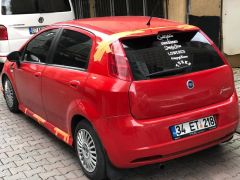 Fiat Punto Uyumlu Evo Spoiler (Fiber)