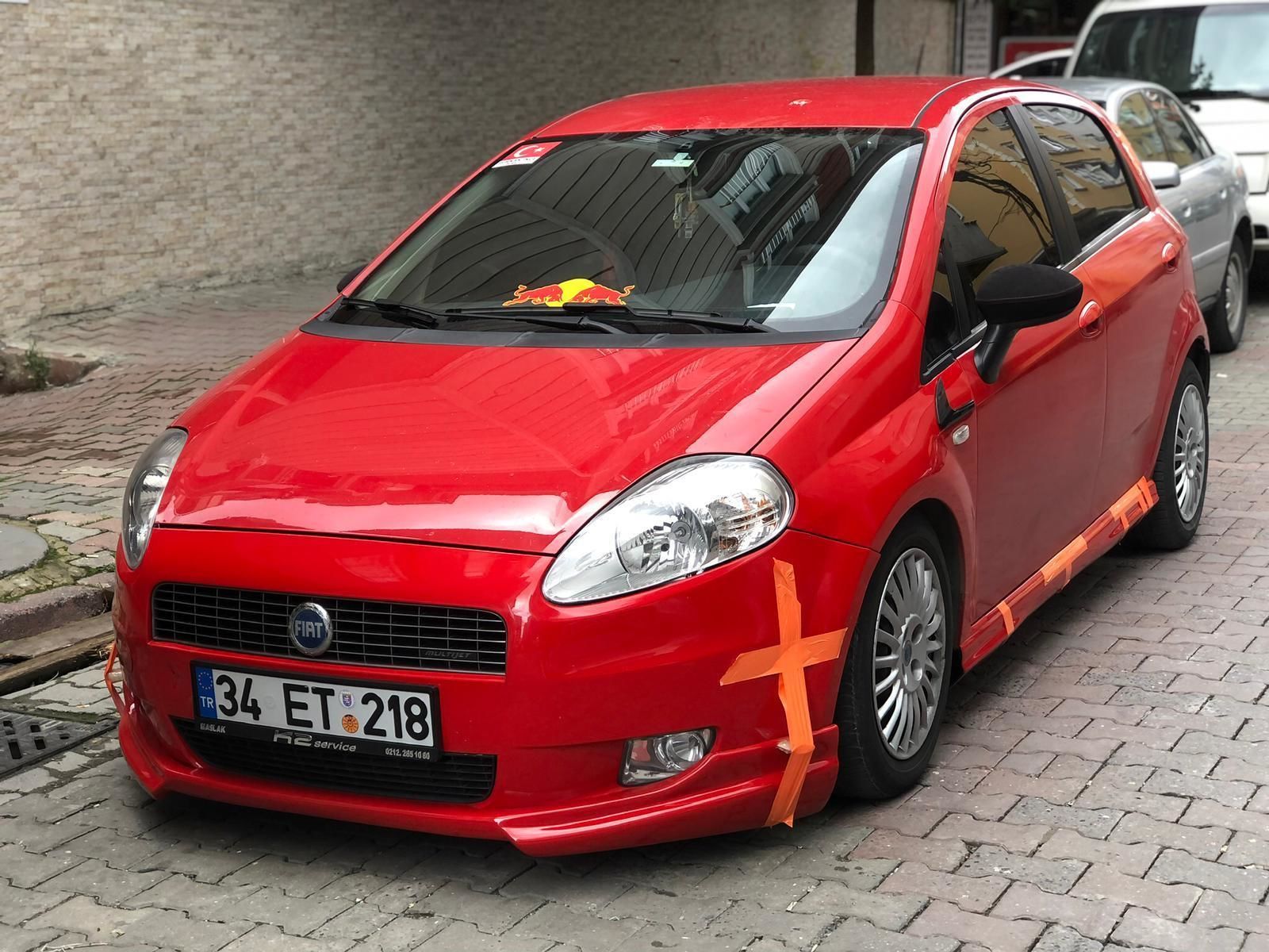 Fiat Punto Uyumlu Grande Rieger Ön Ek (Plastik)