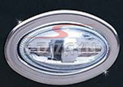 Citroen C2 Uyumlu Krom Sinyal Çerçevesi 2 Parça 2003-2009