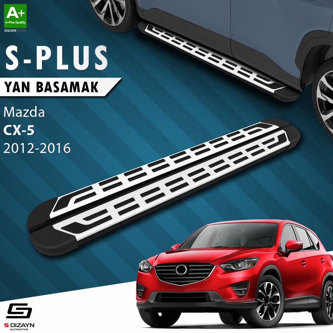 S-Dizayn Mazda CX-5 S-Plus Gri Yan Basamak 183 Cm 2012-2016
