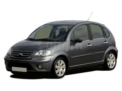 Citroen C3 Uyumlu Krom Cam Çıtası 4 Parça 2002-2009