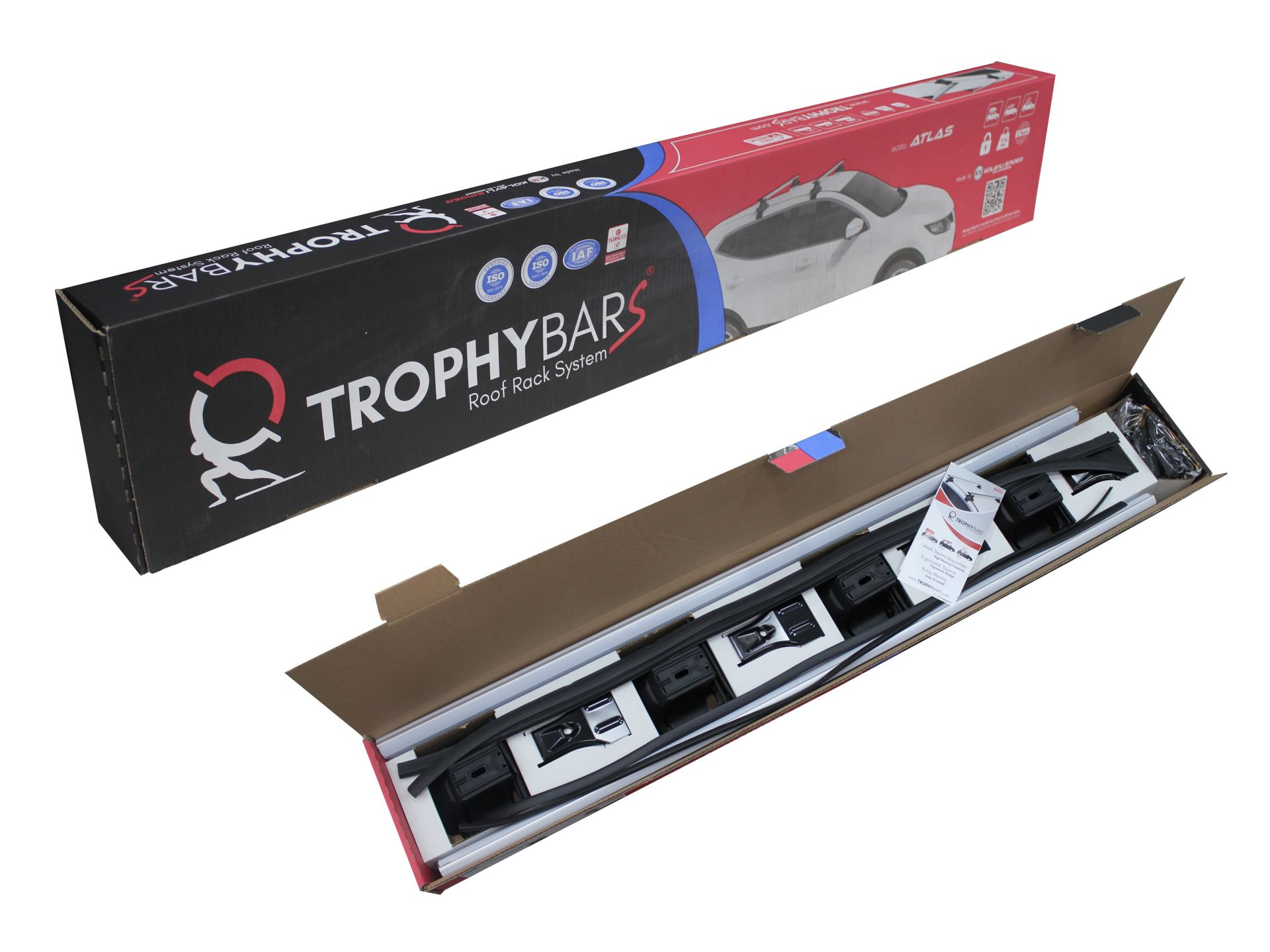 Alfa Romeo 159 Sportwagon 2006-2013 Arası ile uyumlu Tavan Barı Tropybars Ara Atkı GRİ