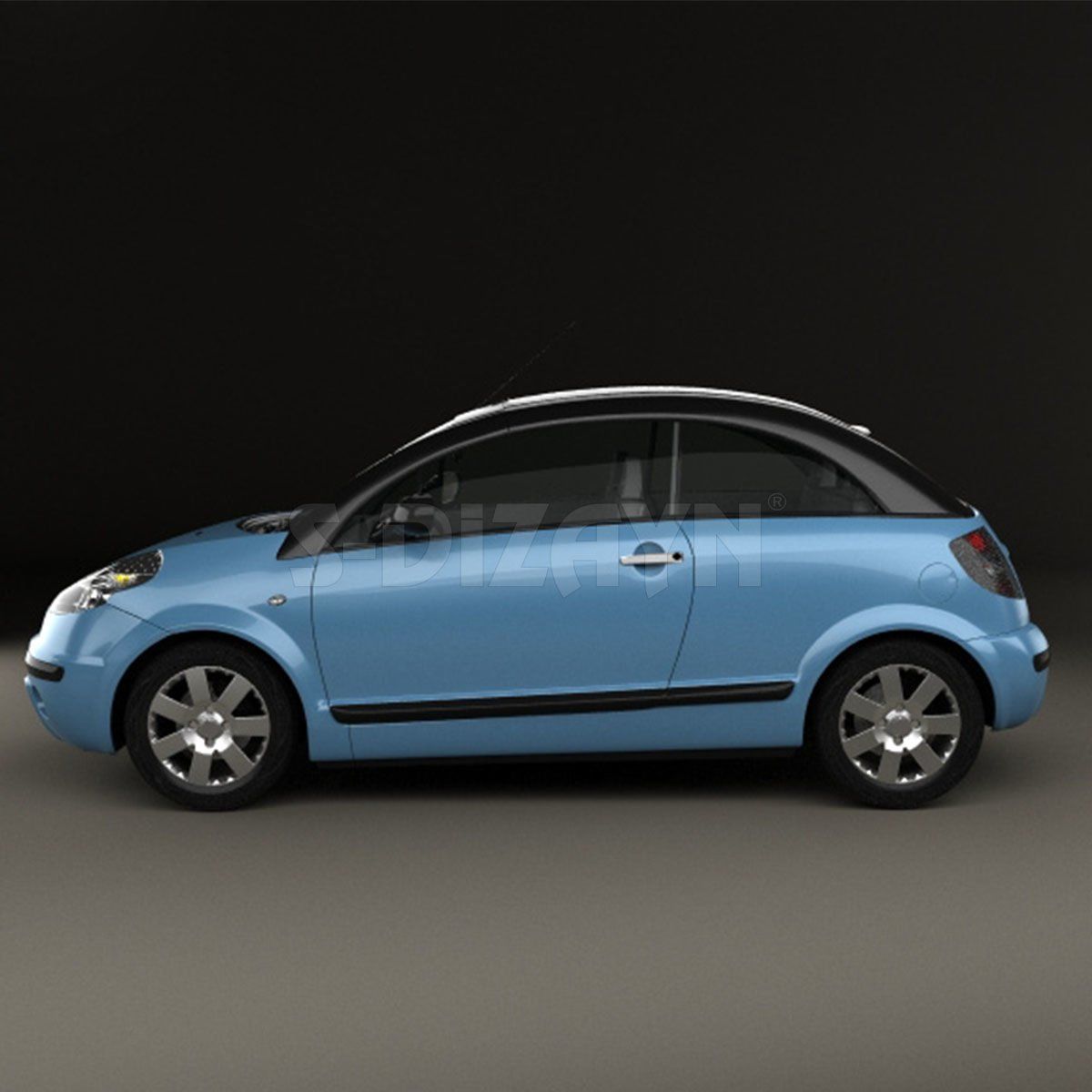 Citroen C3 Uyumlu Krom Kapı Kolu 2 Kapı 2002-2009