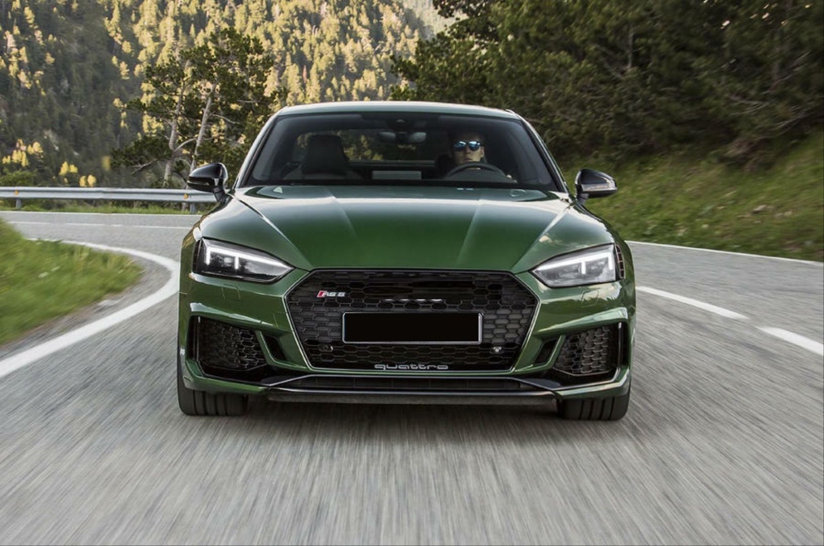 Audi A5 Uyumlu 2016-2019 Rs5 Ön Tampon Panjur Seti