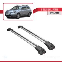 Mitsubishi Airtrek 2001-2008 Arası ile uyumlu ACE-1 Ara Atkı Tavan Barı GRİ