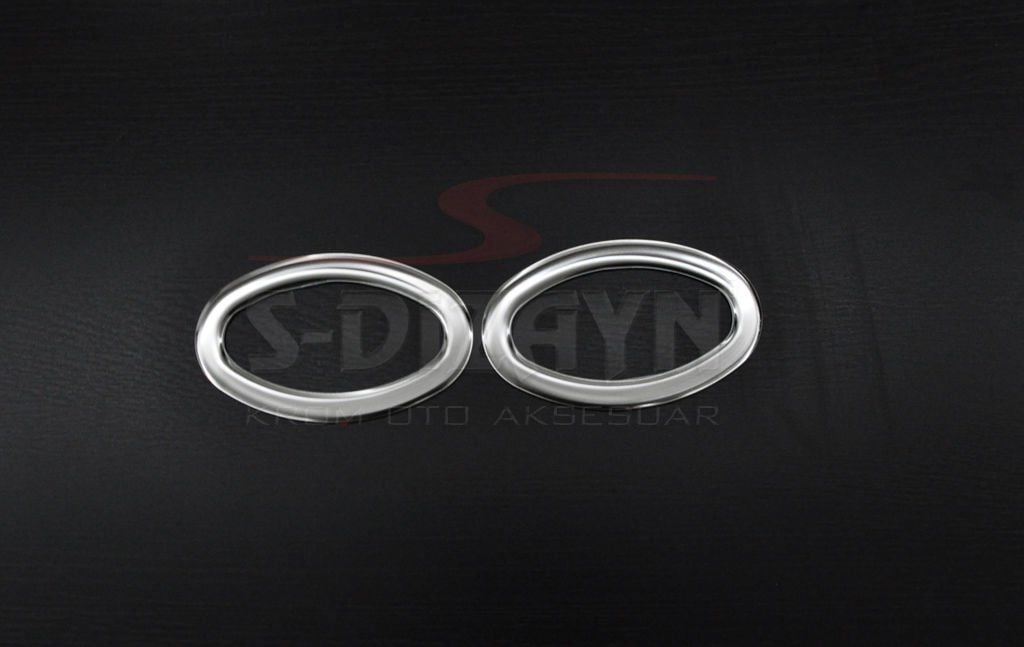 Citroen C3 Uyumlu Krom Sinyal Çerçevesi 2 Parça 2002-2009
