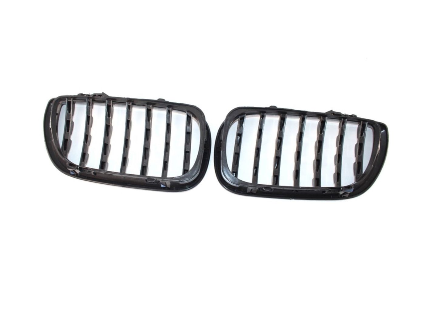 Bmw 3 Uyumlu Serisi 2002-2004 E46 Diamond Panjur (Böbrek) Piano Black Çerçeve