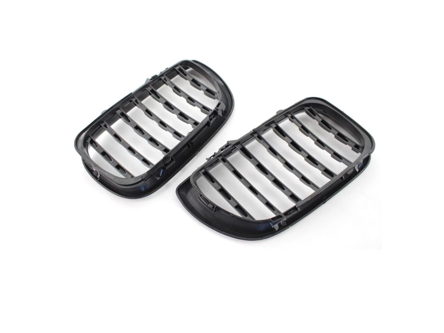 Bmw 3 Uyumlu Serisi 2002-2004 E46 Diamond Panjur (Böbrek) Piano Black Çerçeve
