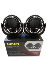 Oto Vantilatör Çift Fanlı Torpido Üstü 2 Kademeli 12 Volt