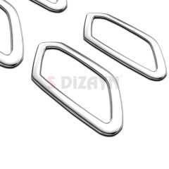 S-Dizayn Renault Duster Krom İç Kapı Kolu Çerçevesi 4 Prç 2024 Üzeri A+ Kalite