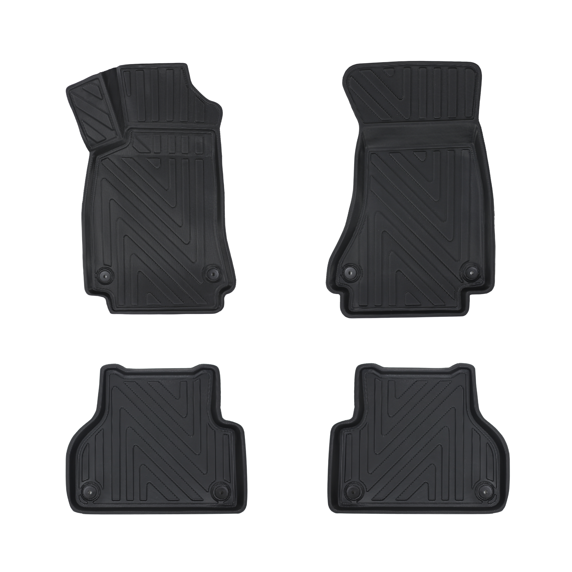 Audi A4 2016 ve Sonrası Premium Seri Araca Özel 3D Havuzlu Oto Paspas