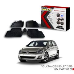 Vw Golf 7 için Uyumlu -2013 3D Paspas