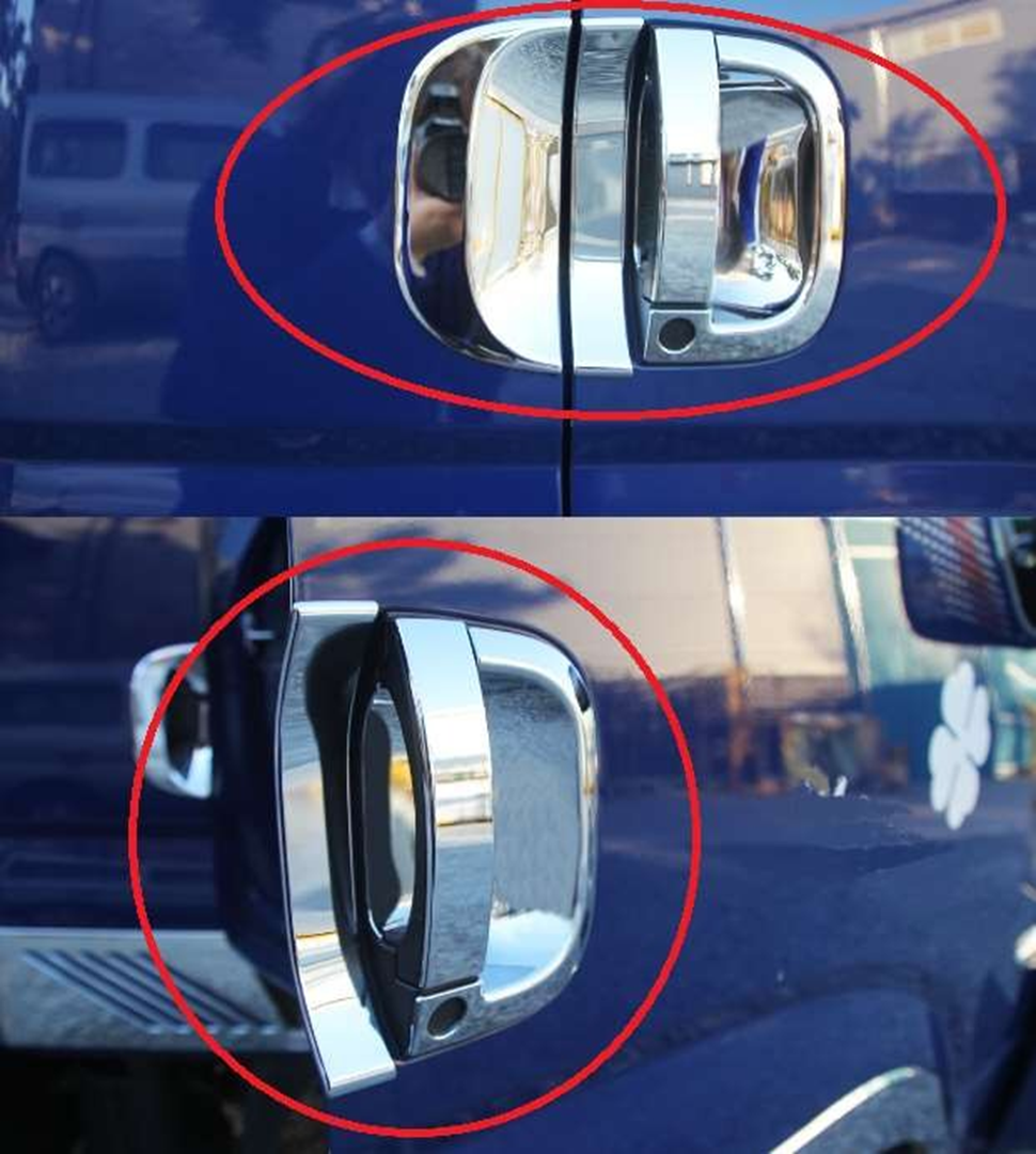 Kia Bongo Uyumlu 2010 Sonrası Kapı Kolu ABS Krom Parça