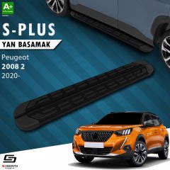 S-Dizayn Peugeot 2008 2 S-Plus Siyah Yan Basamak 183 Cm 2020 Üzeri