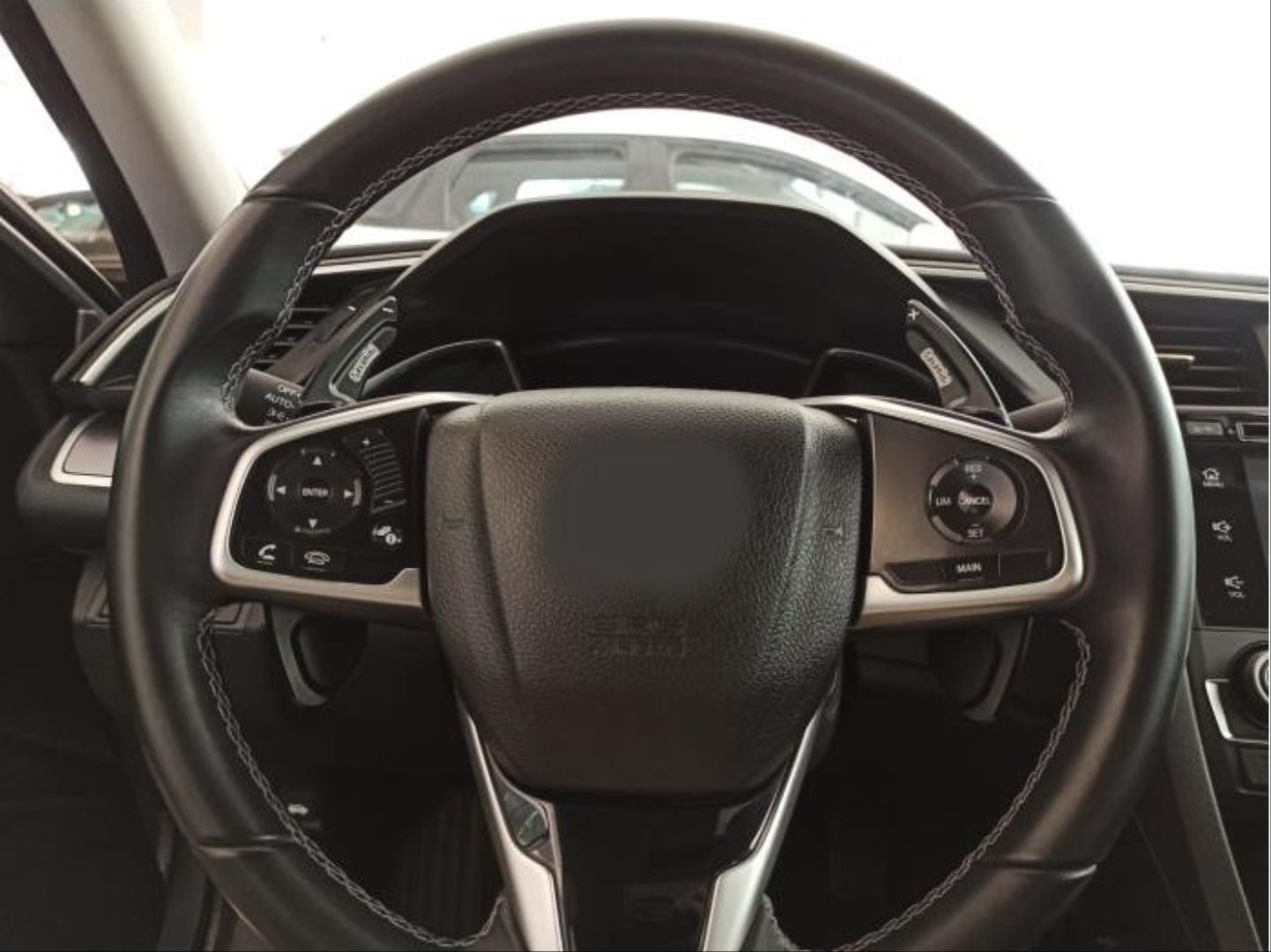 Honda Civic Uyumlu Fc5-Fk7 2016-2020 Savanını Paddle Shift Black