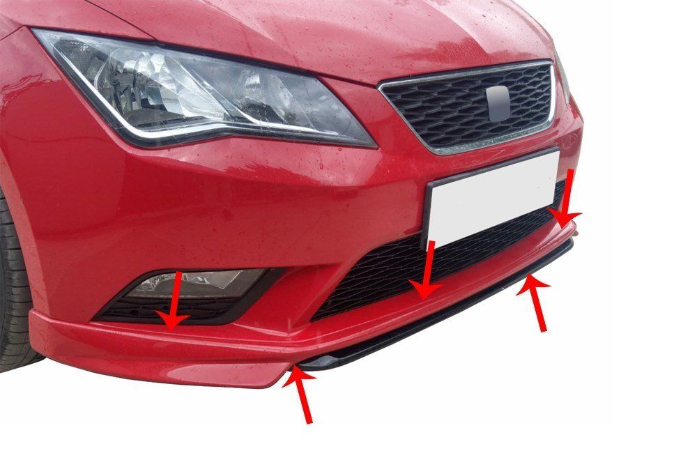 Seat Leon Uyumlu 3 5F Ön Tampon Altı Tsi Benzinli Md. Fiber 2013 Ve Sonrası