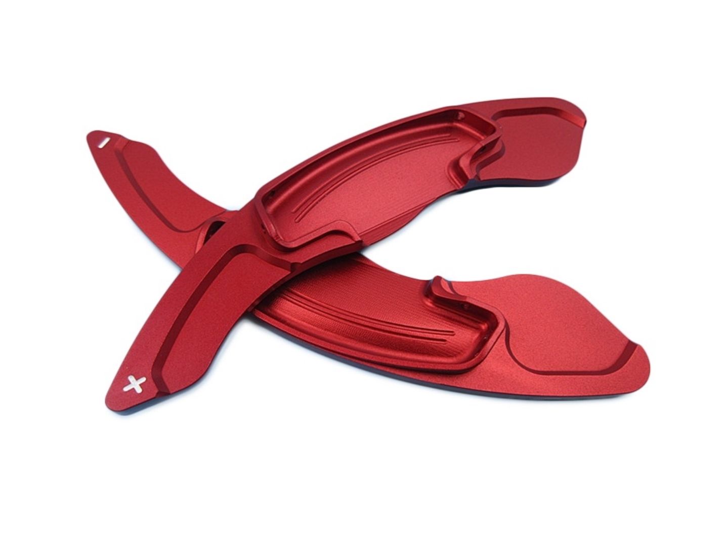 Honda Civic Uyumlu Fc5 2016+ Paddle Shift (F1 Vites Kulakçık) - Kırmızı