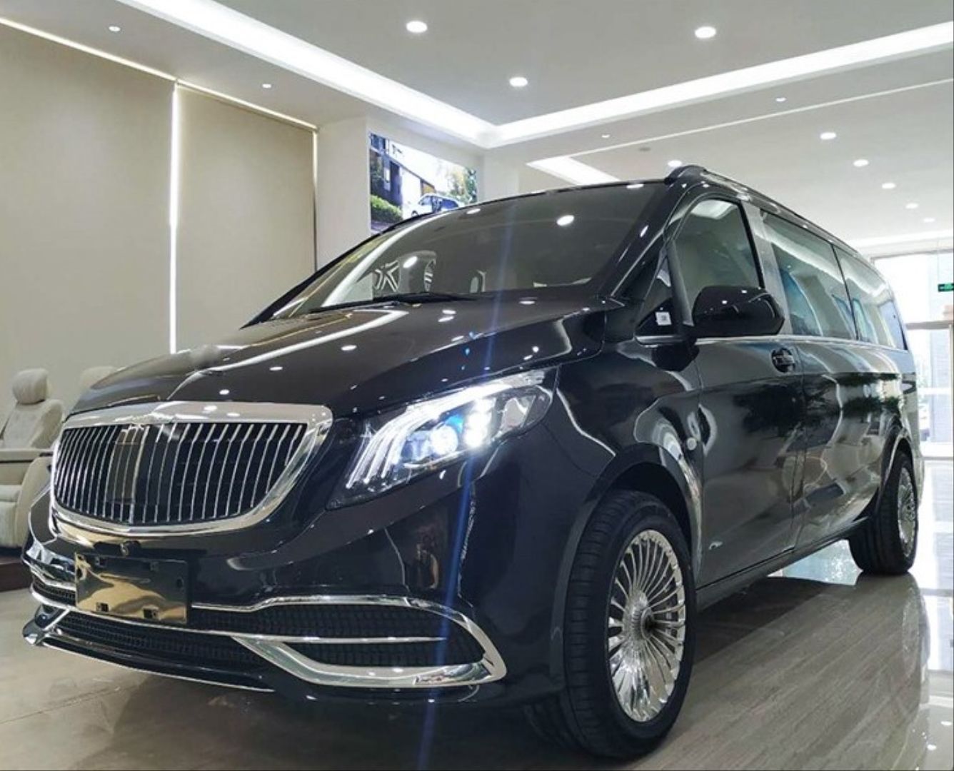 Mercedes 447 Uyumlu Vıto Maybach Body Kit 2016-2020 (Kaputsuz Versiyon)