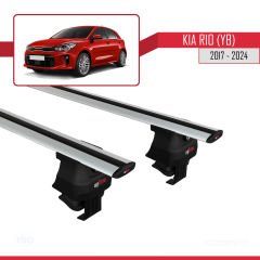 Kia Rio (YB) Hatchback 2017 ve Sonrası ile uyumlu ACE-4 Ara Atkı Tavan Barı GRİ