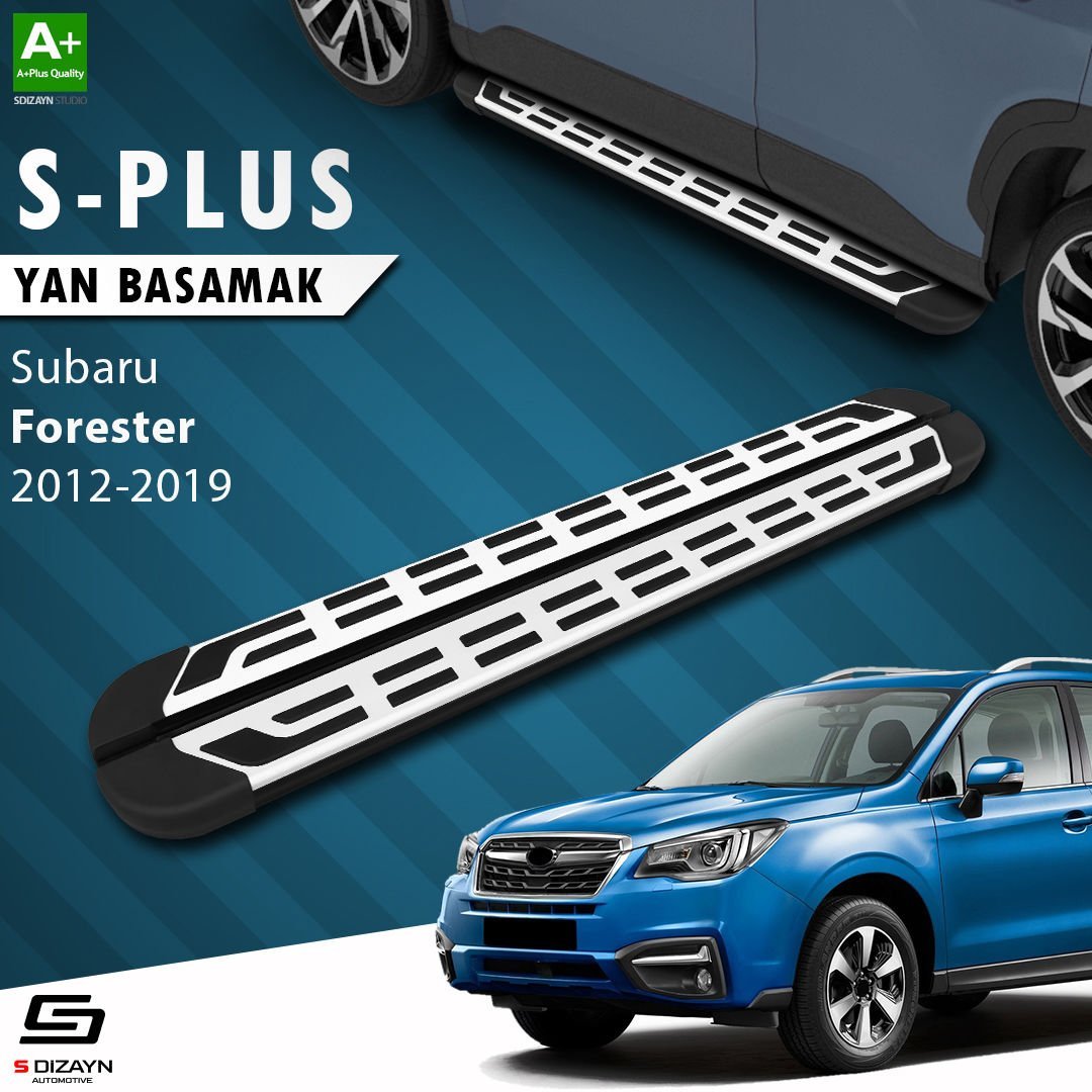 S-Dizayn Subaru Forester 4 S-Plus Gri Yan Basamak 183 Cm 2012-2019