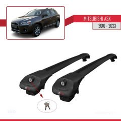 Mitsubishi ASX 2010-2023 Arası ile uyumlu ACE-1 Ara Atkı Tavan Barı SİYAH