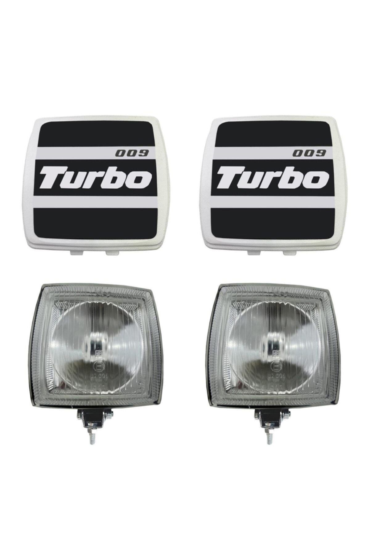 Turbo 009 Oto Sis Farı Beyaz Camlı 2 Adet