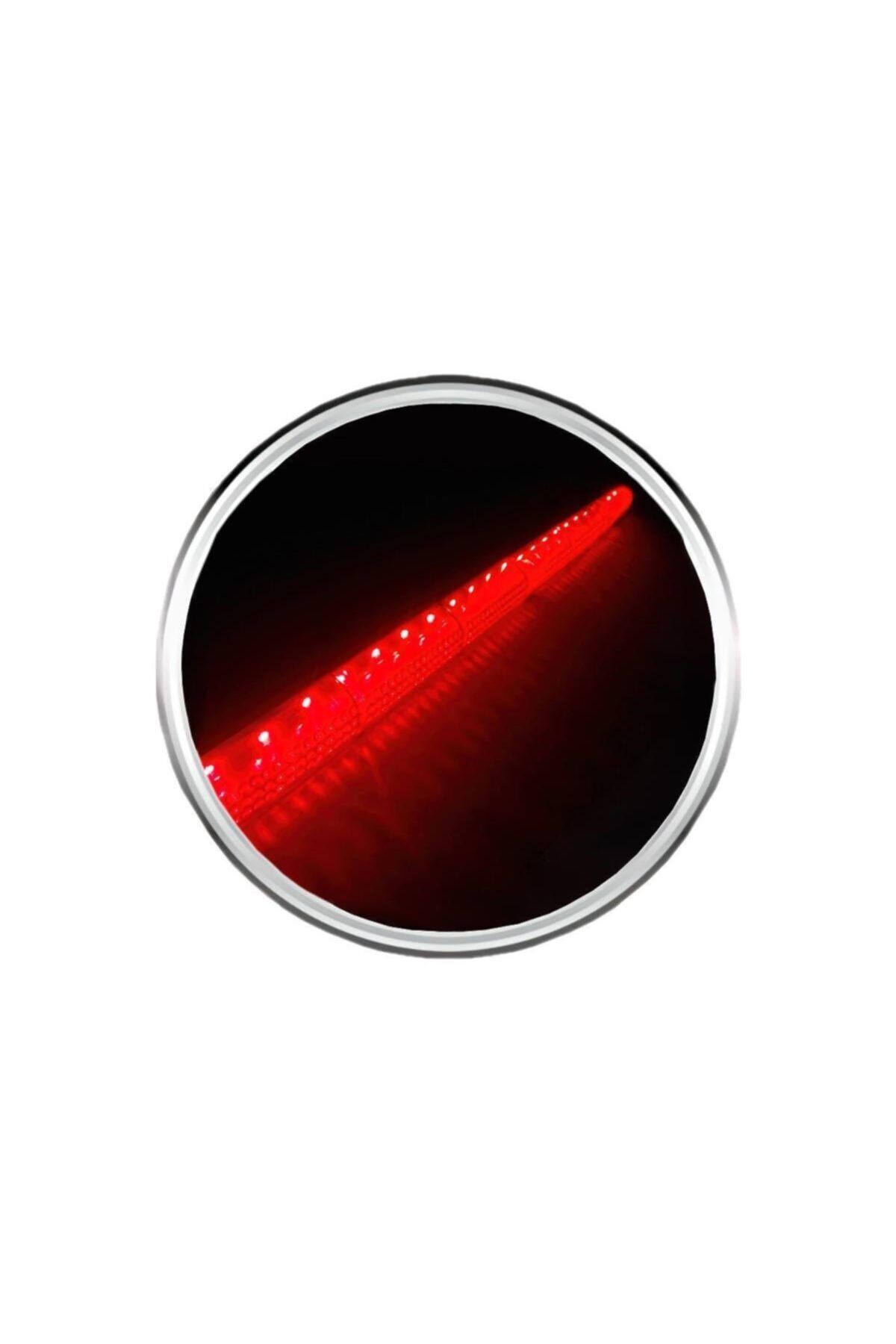 Oto Spoiler Işığı Kırmızı Led Uzun Tip 39 cm 12 Volt 5 Adet