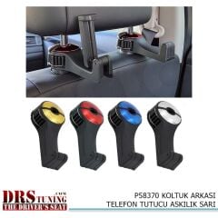 Koltuk Arkası Telefon Tutucu Askılık Kırmızı