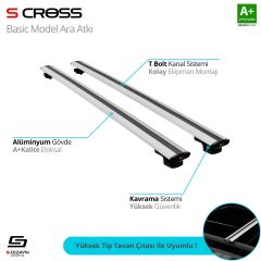 Skoda Kodiaq Uyumlu 2016 Üzeri Basic Model Gri Ara Atkı A+ Kalite Parça