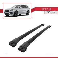 Volvo XC90 2015 ve Sonrası ile uyumlu ACE-1 Ara Atkı Tavan Barı SİYAH