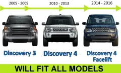 Land Rover Uyumlu Discovery 4 2010 2015 Tavan Çıtası Siyah Parça