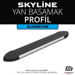 Skyline Aluminyum Yan Basamak Profil 223 Cm