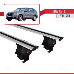 BMW X5 (F15) 2014-2018 Arası ile uyumlu ACE-4 Ara Atkı Tavan Barı GRİ
