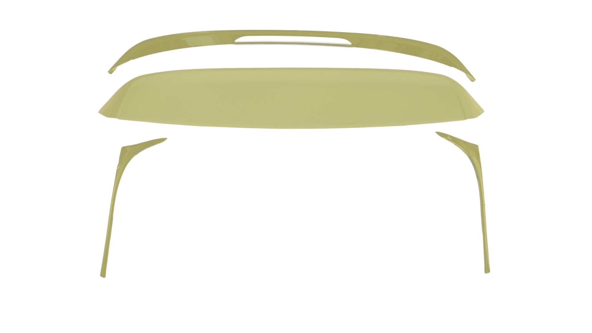 Golf 38540 Uyumlu 2013+ Gti Spoiler (4 Parça)