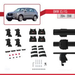 BMW X5 (F15) 2014-2018 Arası ile uyumlu ACE-4 Ara Atkı Tavan Barı SİYAH