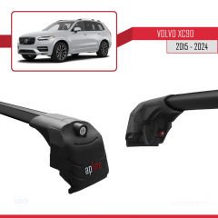 Volvo XC90 2015 ve Sonrası ile uyumlu ACE-2 Ara Atkı Tavan Barı SİYAH