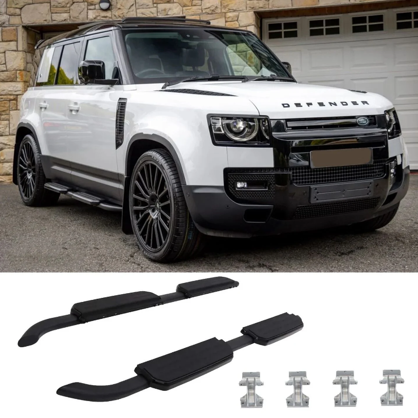 Land Rover Uyumlu Defender 2020 Sonrası Yan Basamak Oem Style 4 Kapı Parça