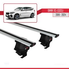 BMW X5 (G05) 2019 ve Sonrası ile uyumlu ACE-4 Ara Atkı Tavan Barı GRİ