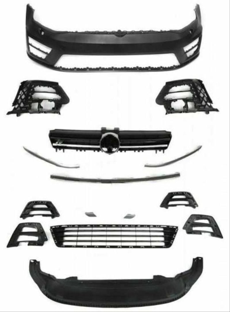Volkswagen Golf Uyumlu 7 R Ön Tampon Full Set