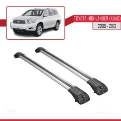 Toyota Highlander (XU40) 2008-2013 Arası ile uyumlu ACE-1 Ara Atkı Tavan Barı GRİ