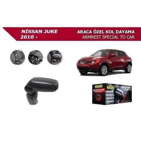 Nissan Juke Uyumlu -2010 Araca Özel Kol Dayama Siyah Niken Parça