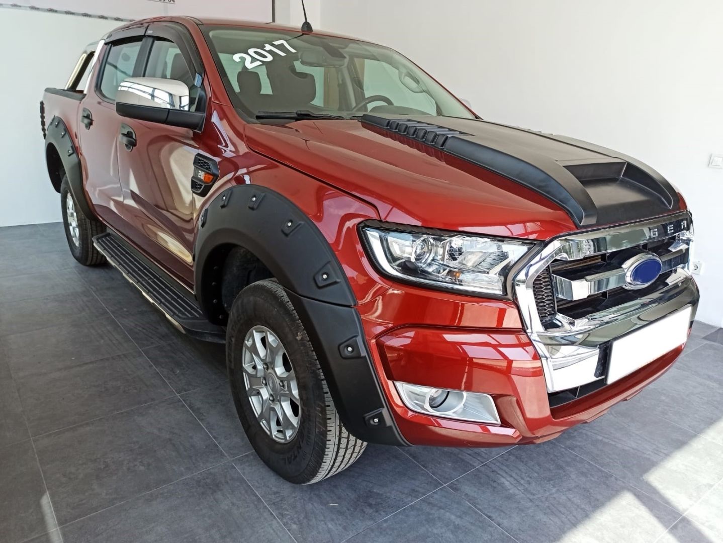 Ford Ranger Uyumlu T7 2015+ Kaput Üst Koruma