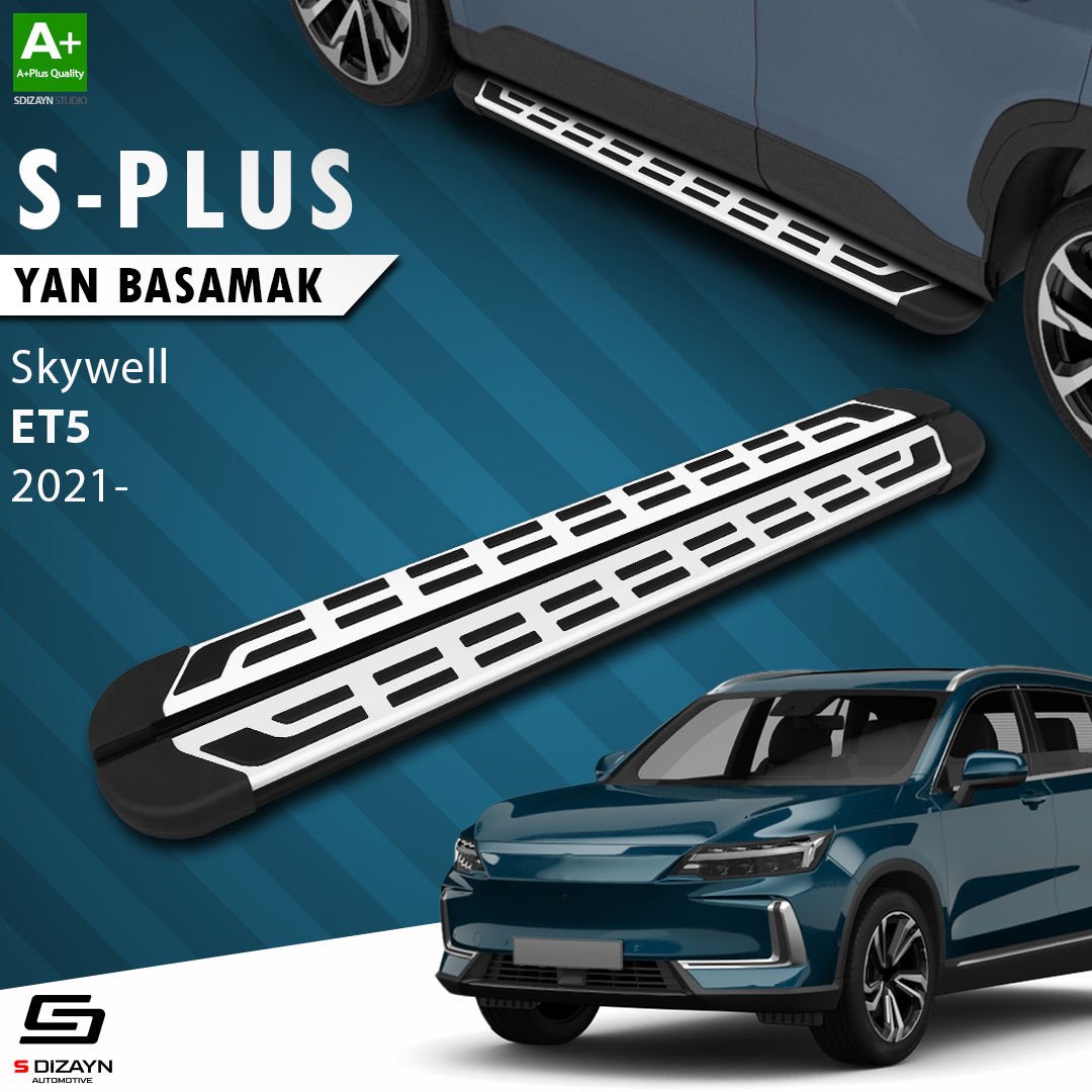 S-Dizayn Skywell ET5 S-Plus Gri Yan Basamak 193 Cm Etekli 2021 Üzeri