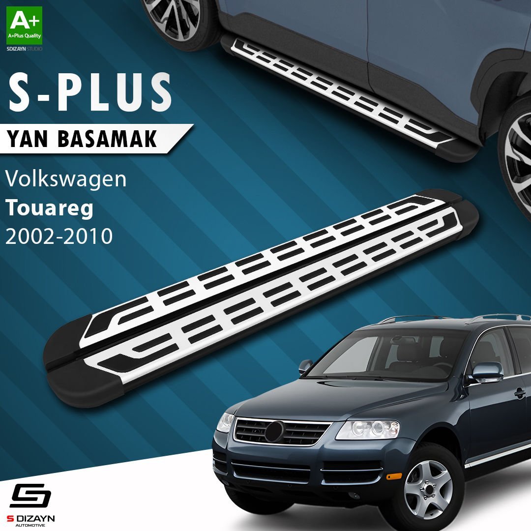 S-Dizayn VW Touareg S-Plus Gri Yan Basamak 193 Cm 2002-2010